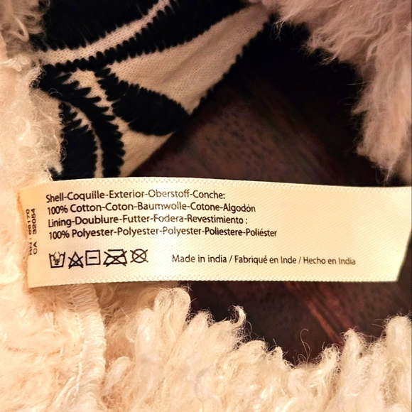 Free People Cream and Black Floral Vest - Picture 8 of 9